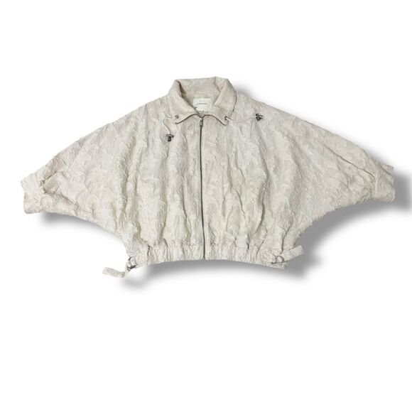 Anthropologie Jacket Oversized Relaxed Fit Boho Chic Layer Women’s Size Medium - Picture 3 of 7